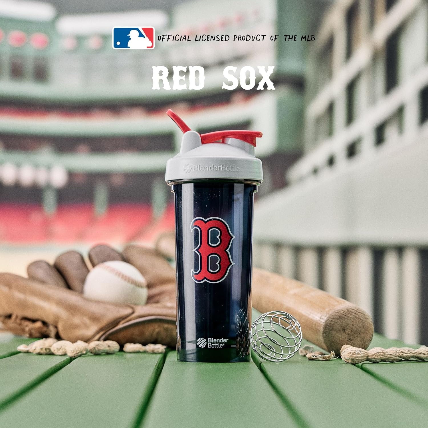 image:imageBlenderBottle Justice League ProSeries Tritan Shaker Bottle 28 oz RedBlackBoston Red Sox