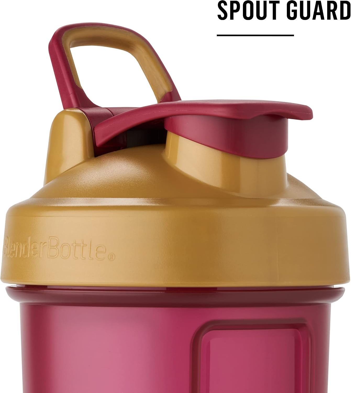 image:imageBlenderBottle Justice League ProSeries Tritan Shaker Bottle 28 oz RedBlackGrid Game