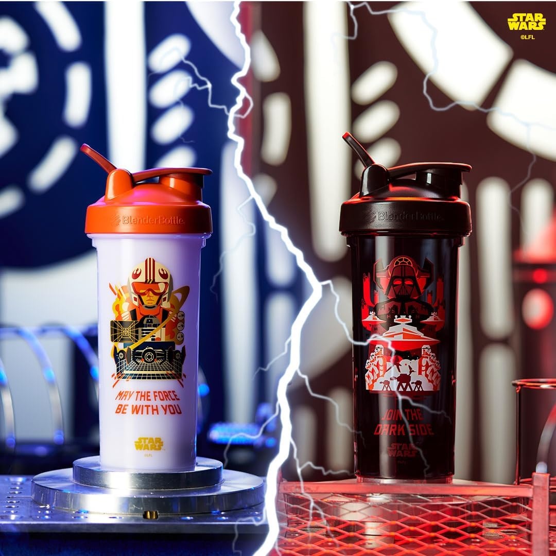 image:imageBlenderBottle Justice League ProSeries Tritan Shaker Bottle 28 oz RedBlackJoin The Dark Side