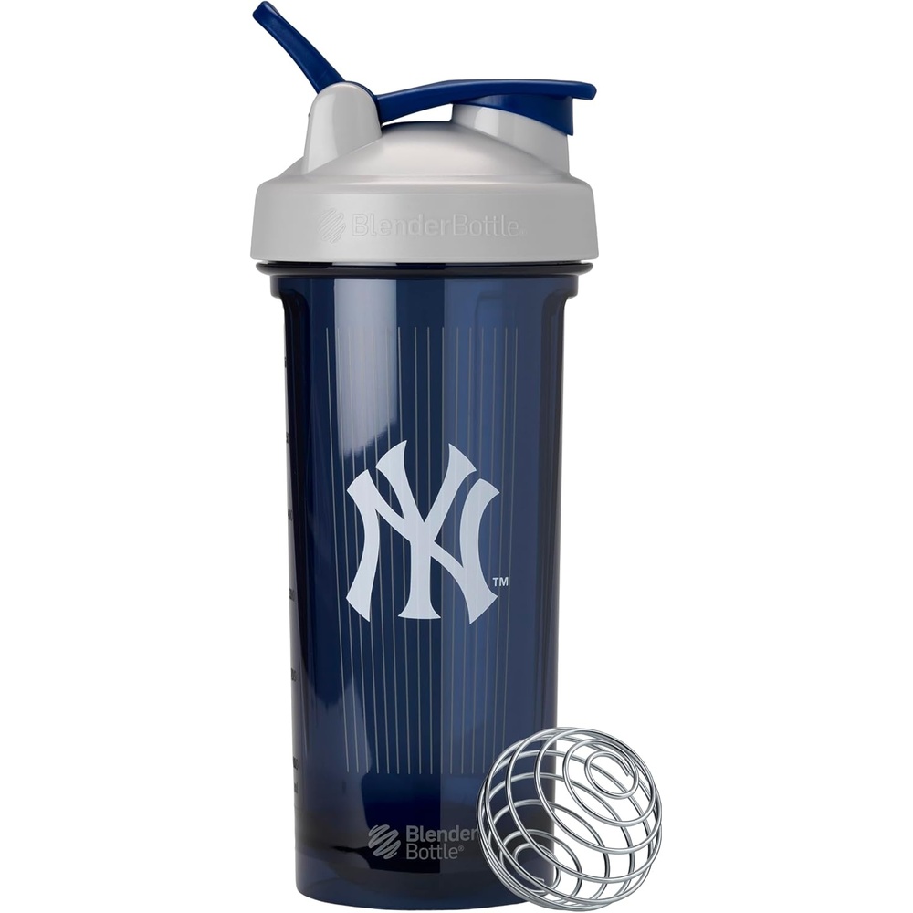 image:imageBlenderBottle Justice League ProSeries Tritan Shaker Bottle 28 oz RedBlackNew York Yankees