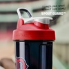 BlenderBottle Justice League ProSeries Tritan Shaker Bottle 28 oz Red/Black(Boston Red Sox)