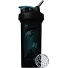 BlenderBottle Justice League ProSeries Tritan Shaker Bottle 28 oz Red/Black(Grid Game)