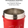BlenderBottle Justice League Sport Flip Insulated Shaker Bottle 24oz Batman(Small But Mighty)