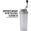 BlenderBottle Magnet for Holding Shaker Bottles to Gym Equipment, Black(Magnet)