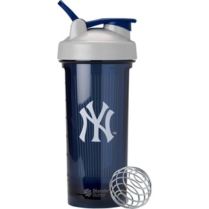 BlenderBottle Justice League ProSeries Tritan Shaker Bottle 28 oz Red/Black(New York Yankees)